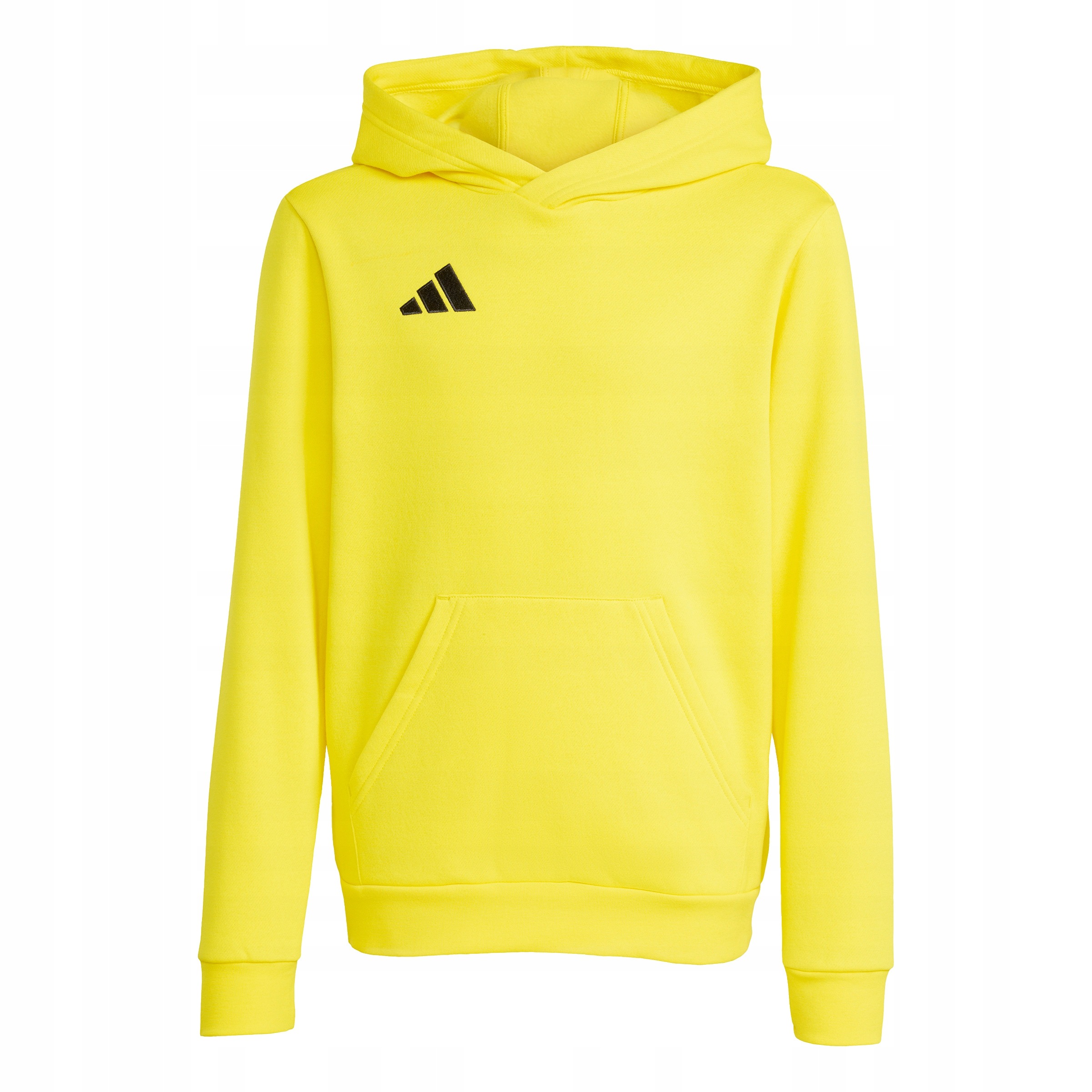 Bluza Dziecięca Z Kapturem Adidas Entrada 26 Bawełniana Żółta r.152