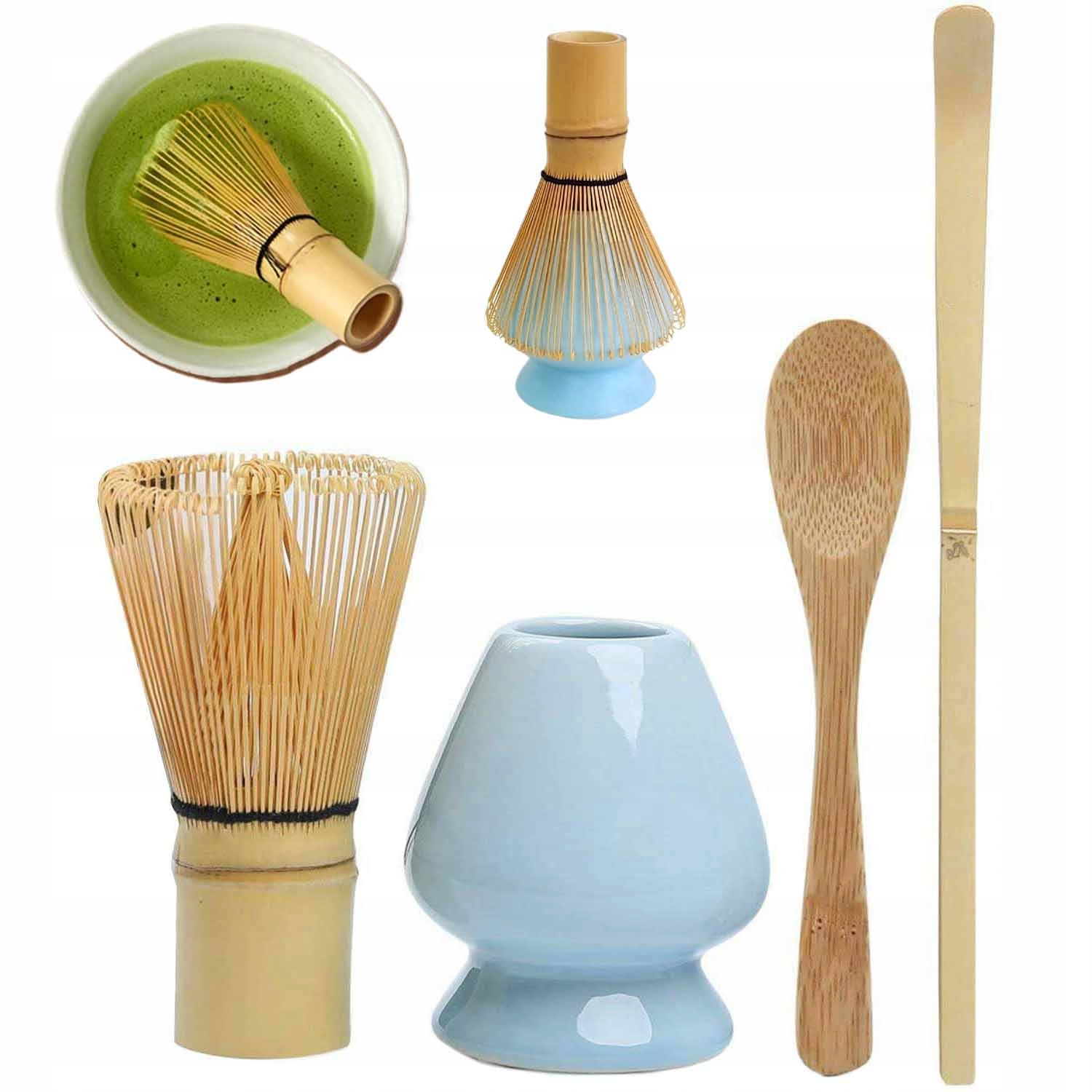 Levně Štětec Sada Na Čaj Podložka Pod Chasen Pro Matchu Keramická