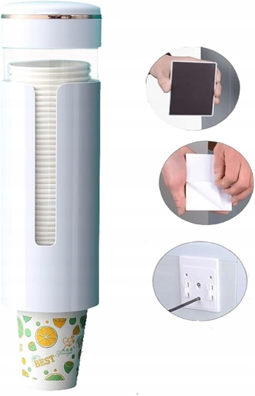 Levně Nástěnný Dávkovač vody, dávkovač jednorázových kelímků