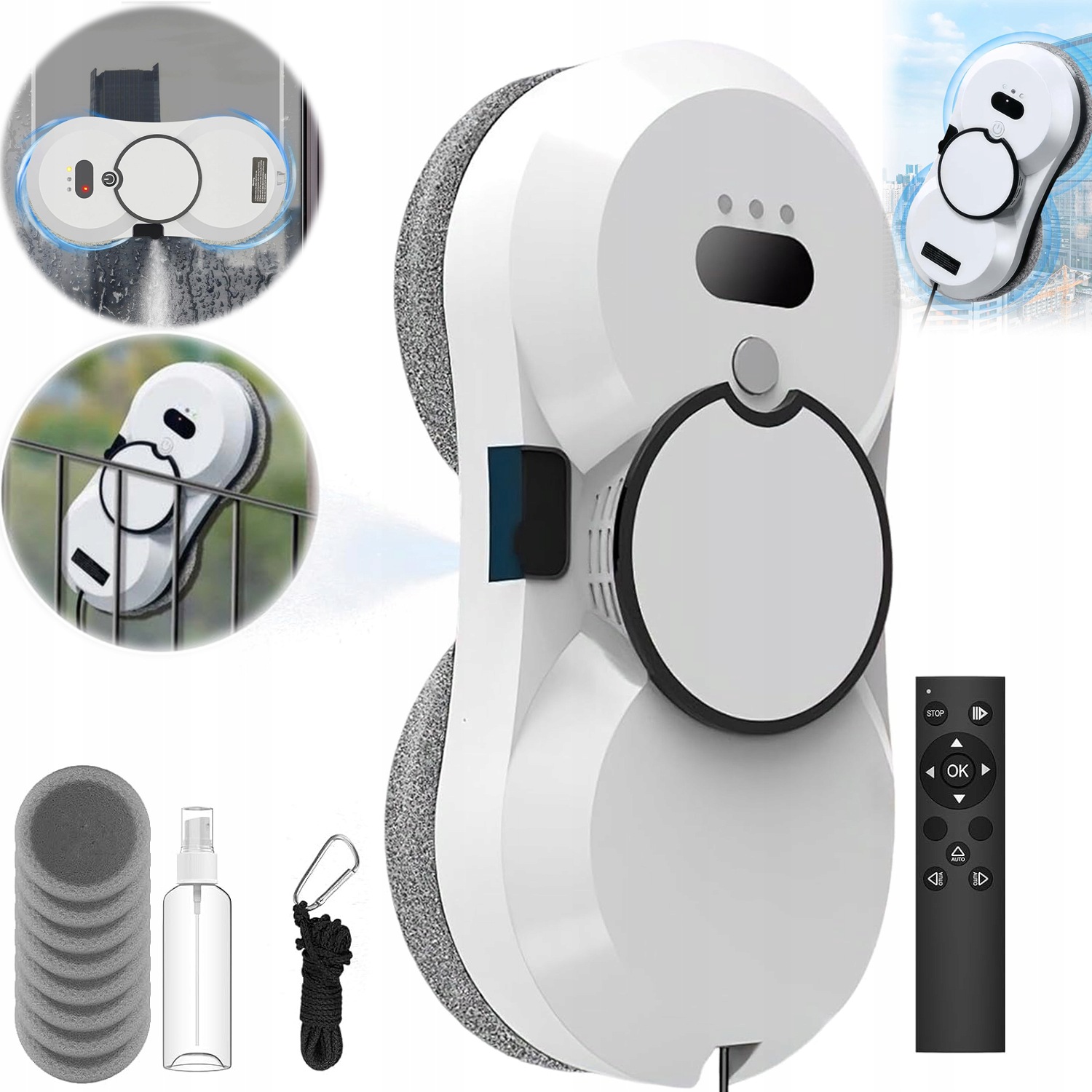 Automatický Robot Na Mytí Oken S Inteligentním Systémem Detekce Okrajů