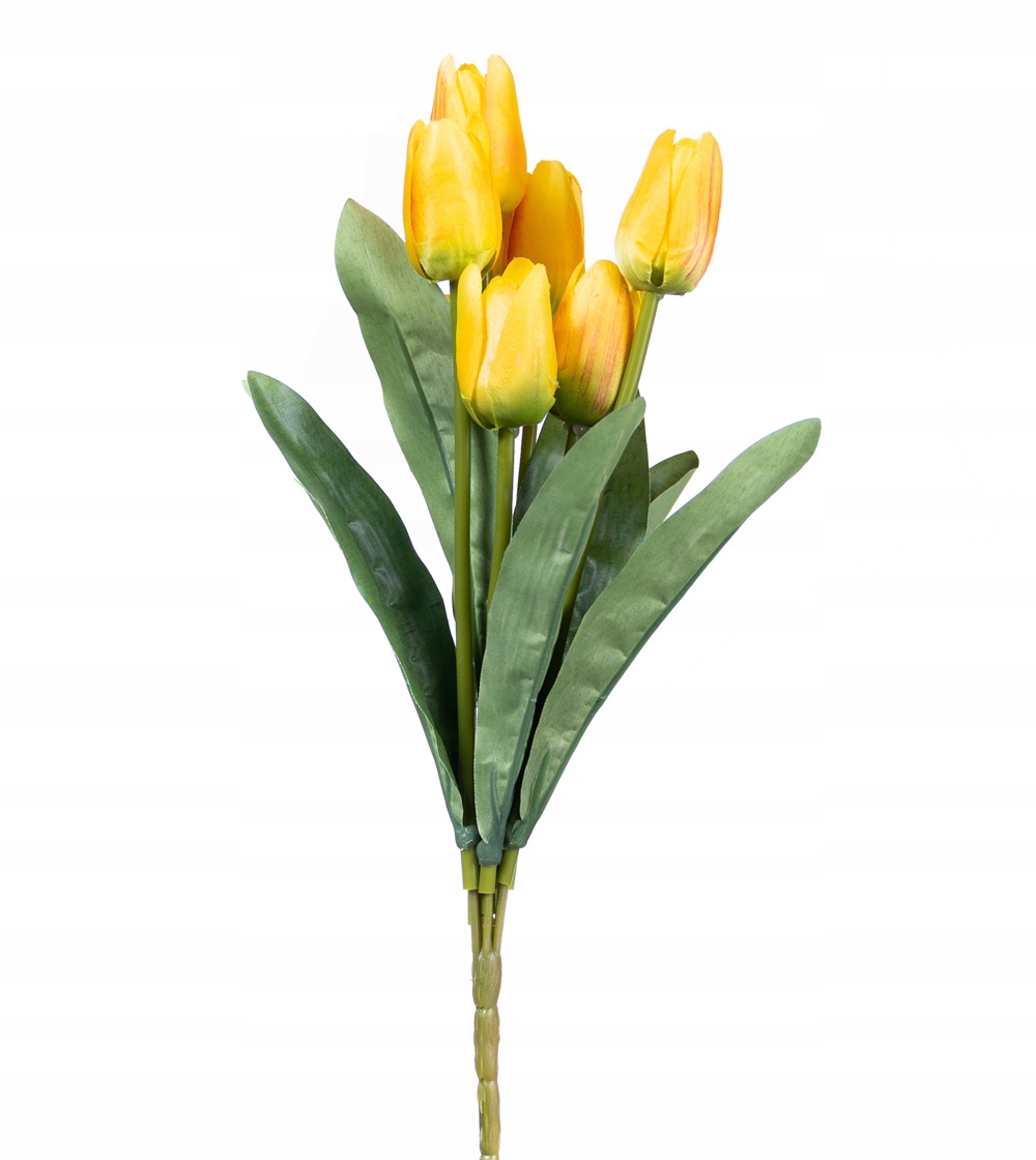 

Tulipan tulipany bukiet kwiatów żółty sztuczny