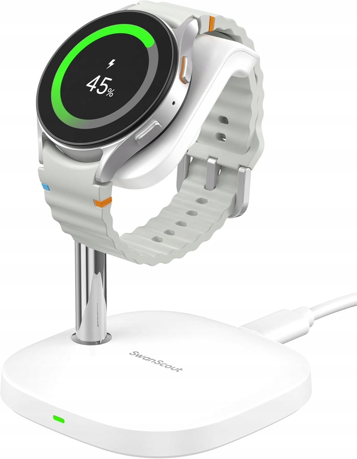 SwanScout do Samsung Galaxy Watch 8/Ultra/7/6/5 Biała