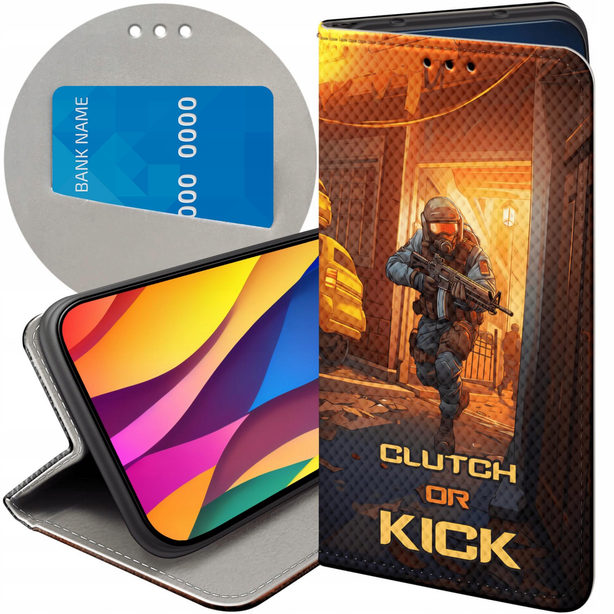 Etui Z Klapką Do Xiaomi Redmi Note 9T Cs Go Counter-strike Futerał