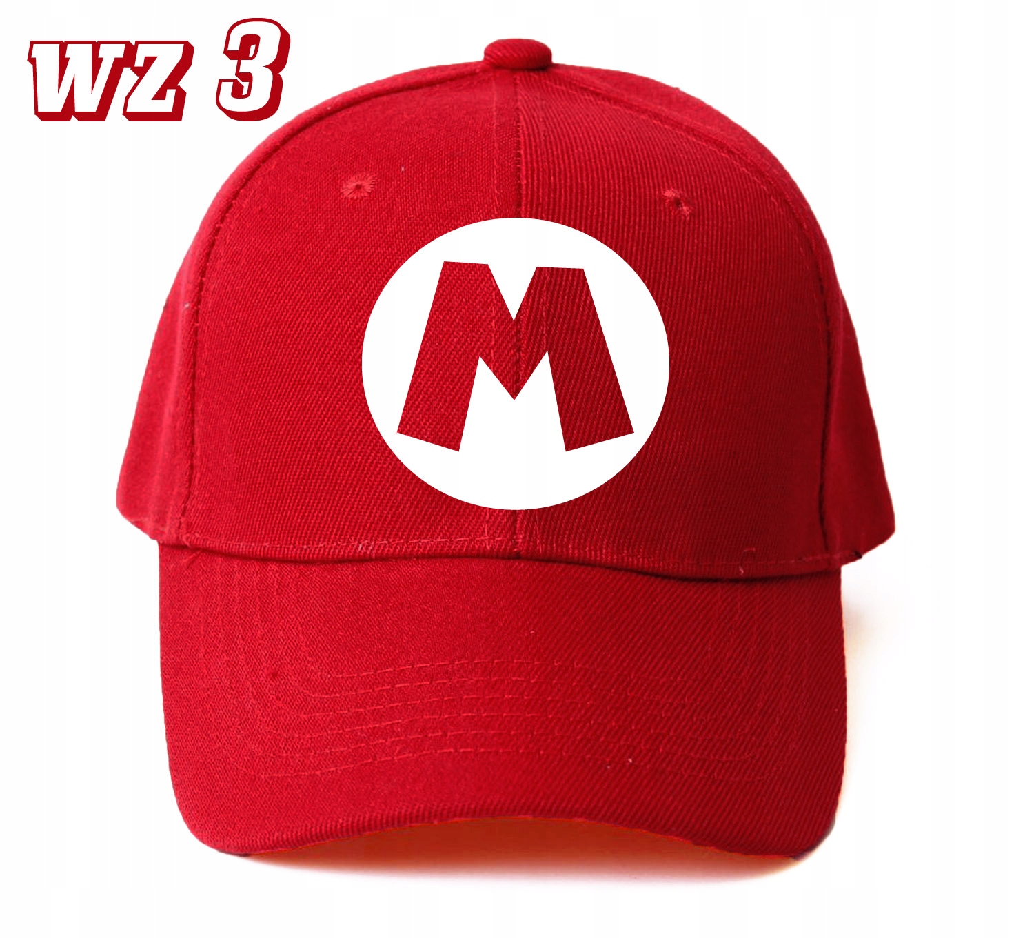 CZAPKA Z DASZKIEM MARIO BROS DZIEŃ DZIECKA PREZENT Materiał dominujący inny