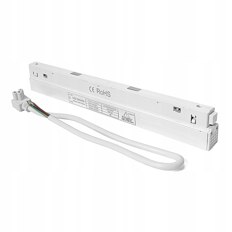 Zásuvný napájací zdroj pre magnetické lišty 200W DY-YT200W Biely Domeno