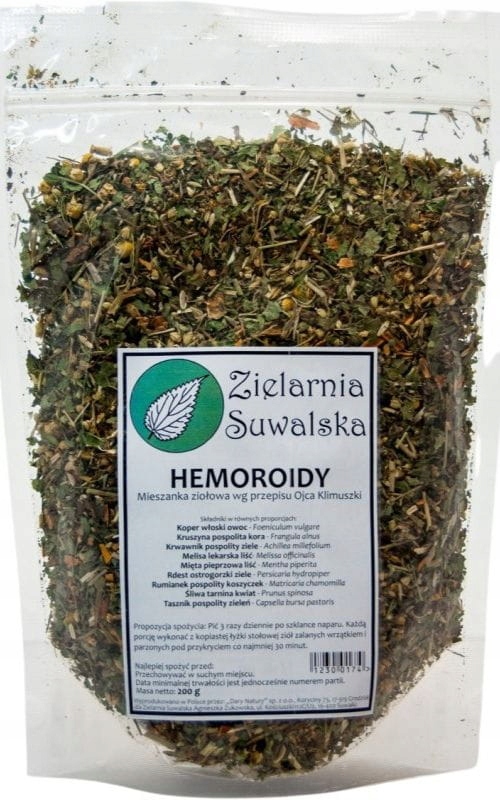 

Zioła Hemoroidy 200g Mieszanka ziołowa