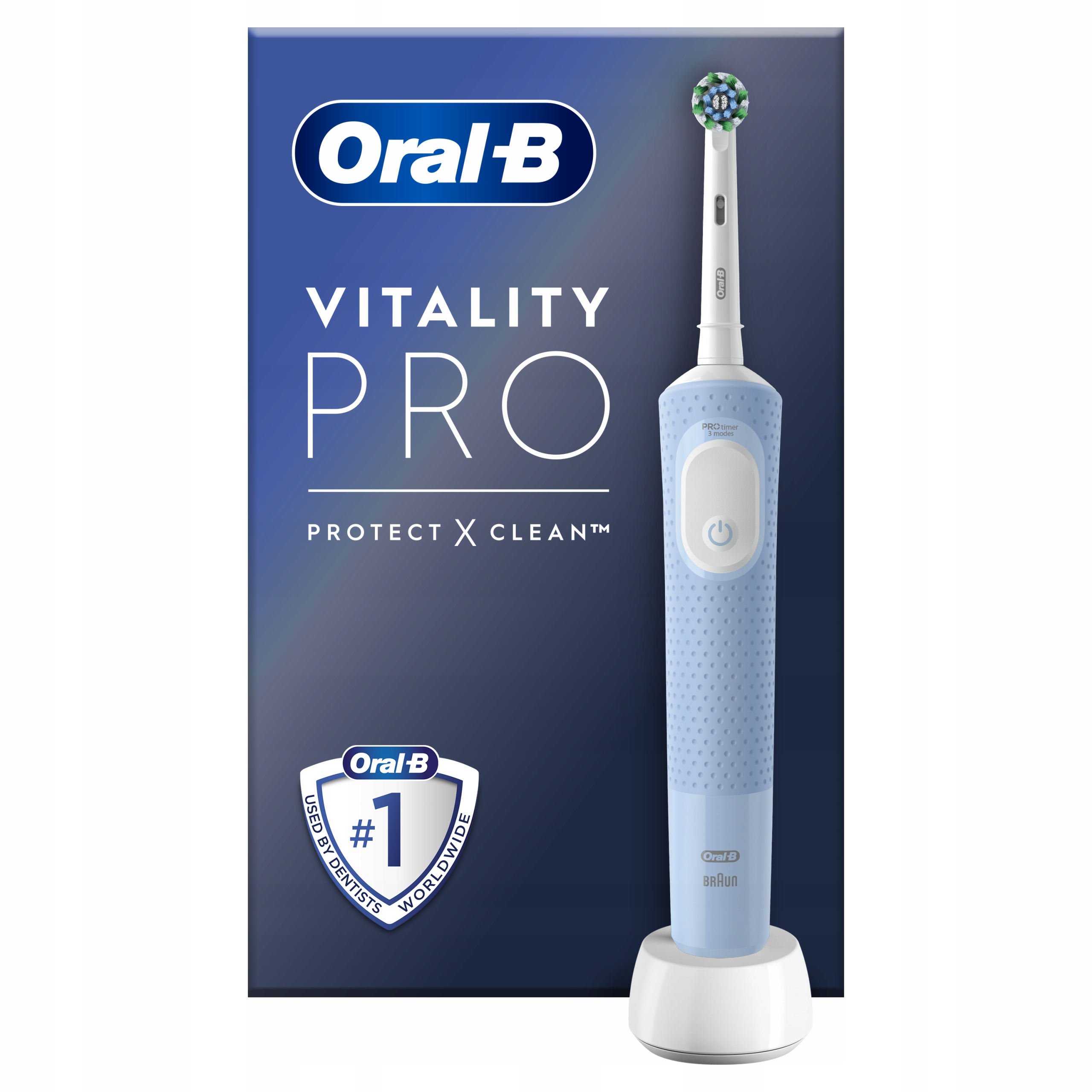 Szczoteczka elektryczna Oral-B Vitality Pro D103 Niebieska