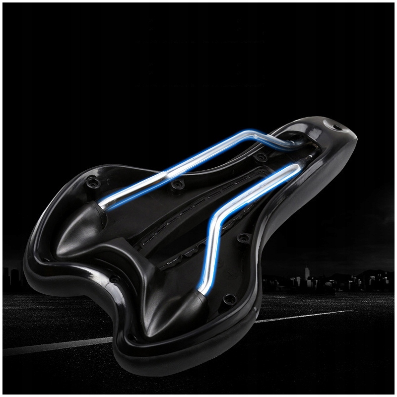 SIODEŁKO ROWEROWE MIĘKKIE SPORTOWE SZOSA / MTB Długość 270 mm