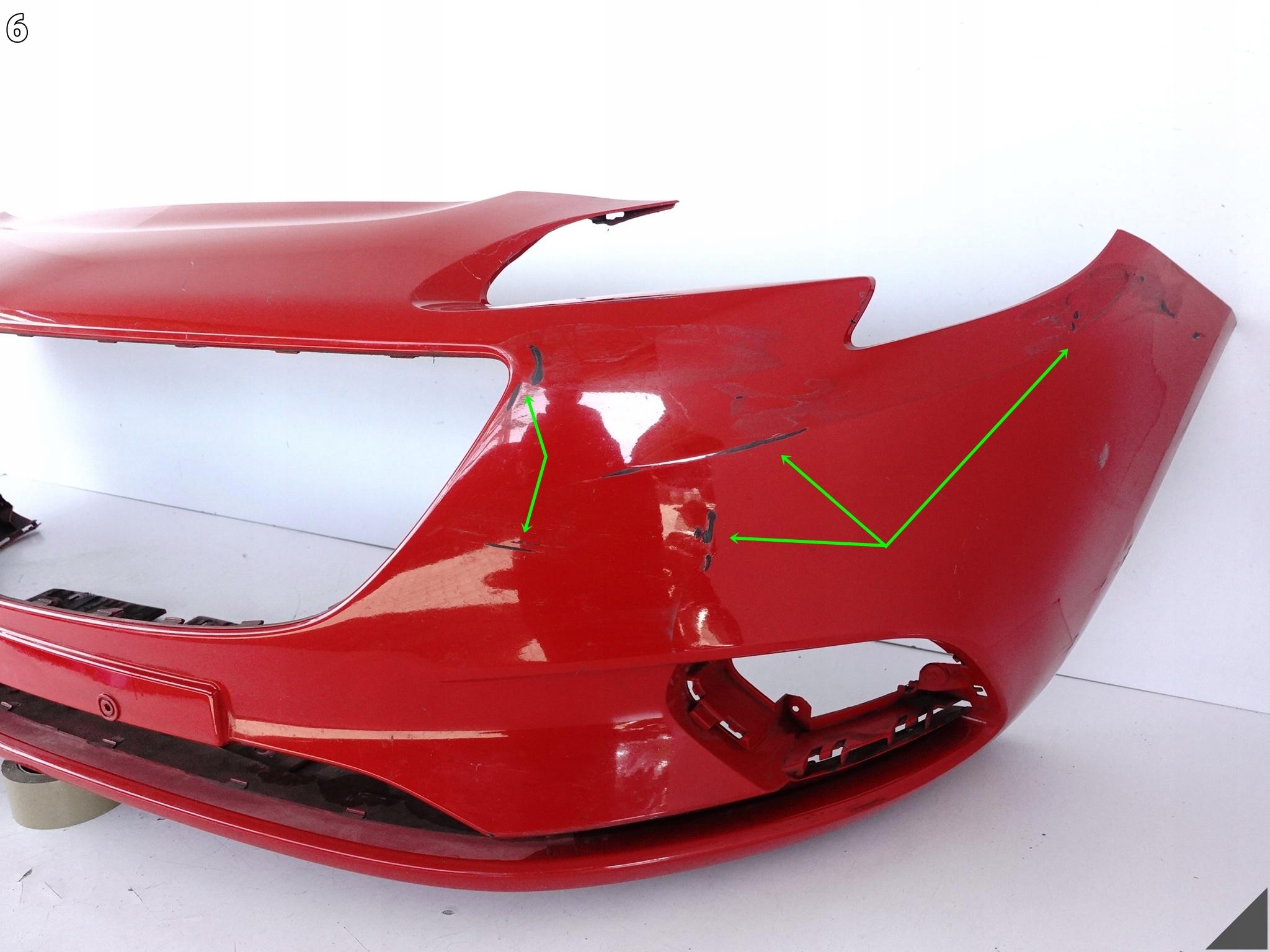 OPEL CORSA E V 14-19 bumper BUMPER front front + cover HAKA without PDC