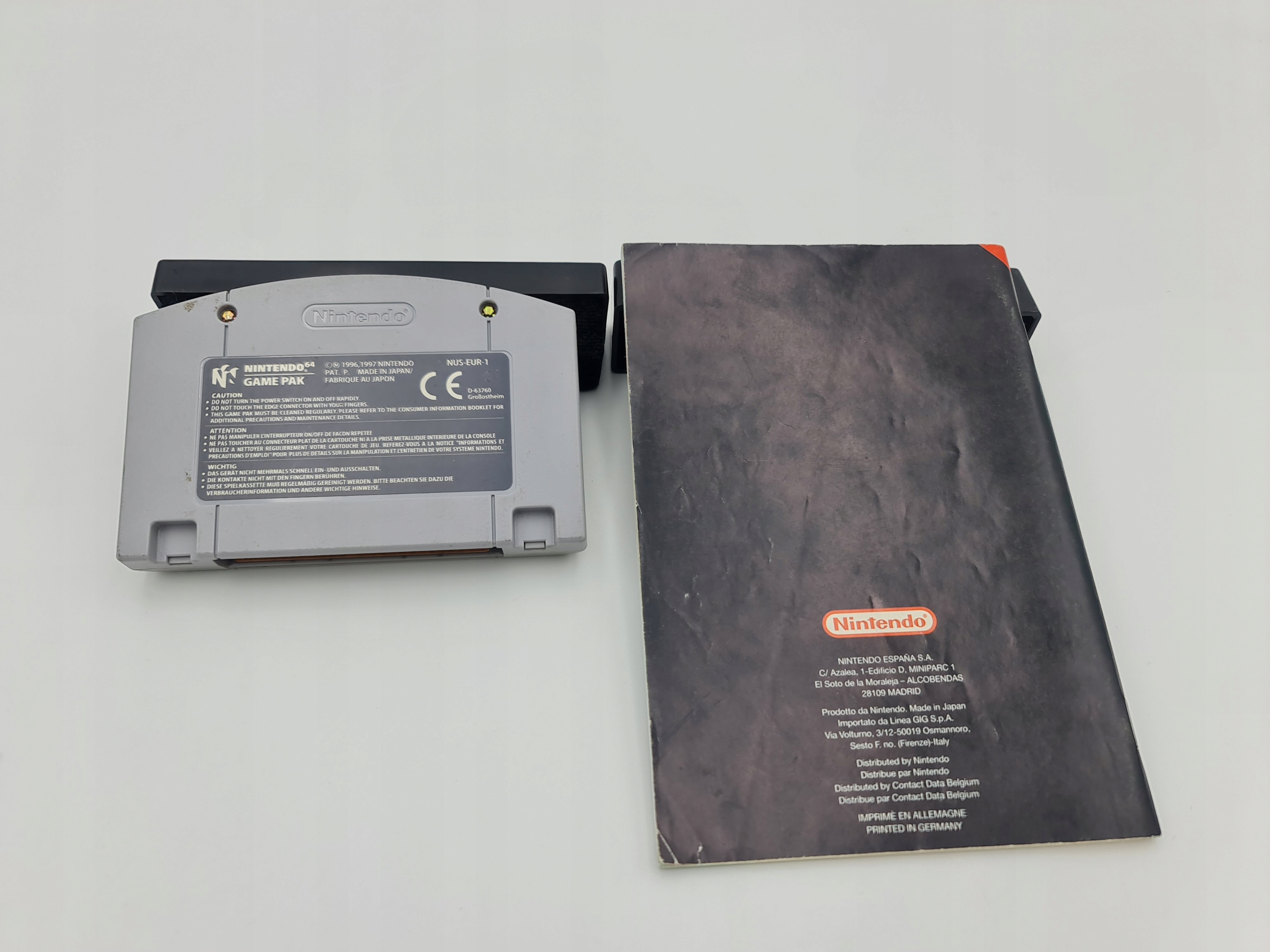 NINTENDO 64 SUPER MARIO 64 + KSIĄŻECZKA ORYGINAŁ Producent Nintendo