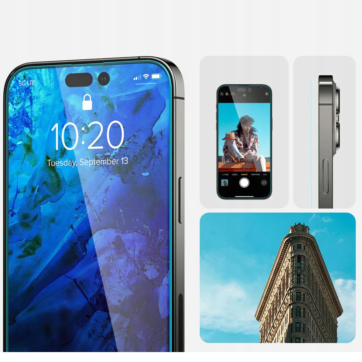 Spigen стекло Бизон камера протектор для iPhone 14 Pro Number of pieces in the set 2 шт