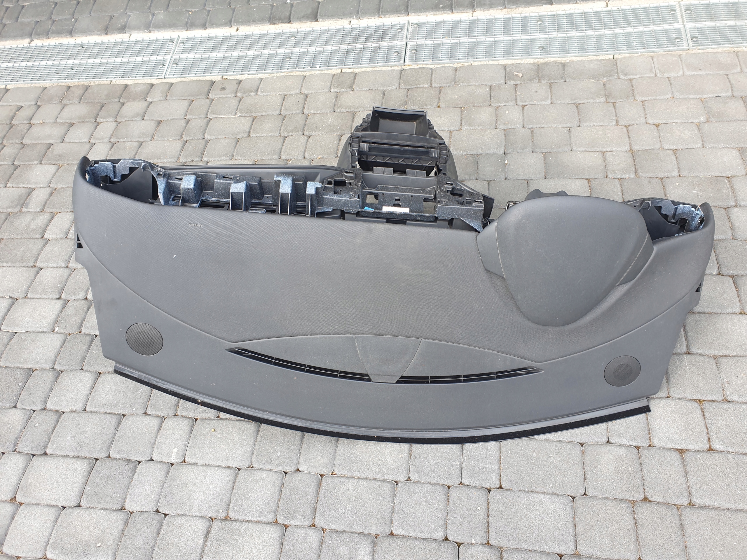 dashboard instrument panel airbags CITROEN C3 II 2010-2016