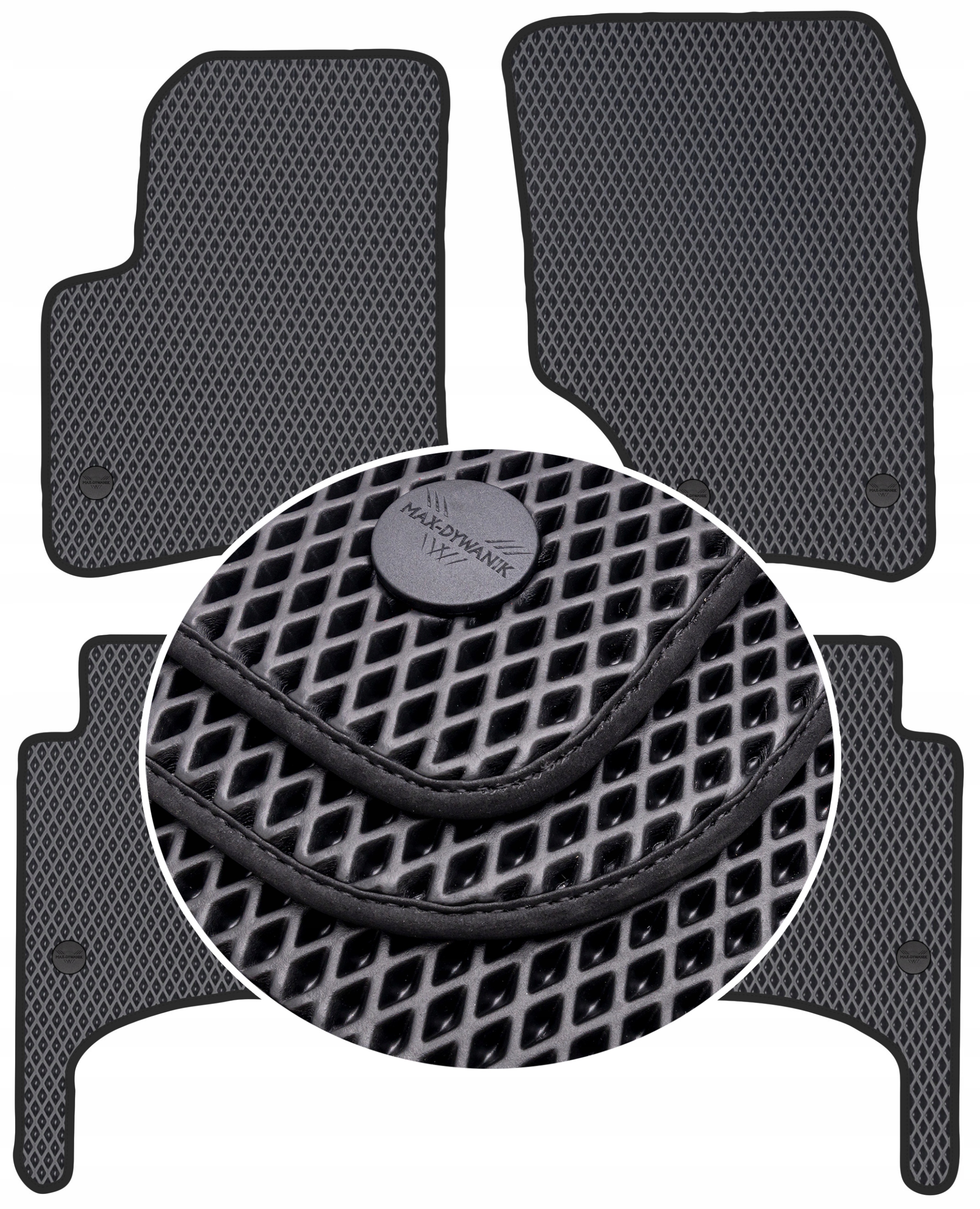 Vw Touareg I 2002-2010 Koberce Eternity Čierne