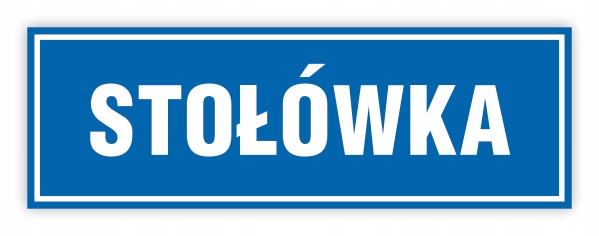 TABLICZKA NA DRZWI - 30x10 STOŁÓWKA