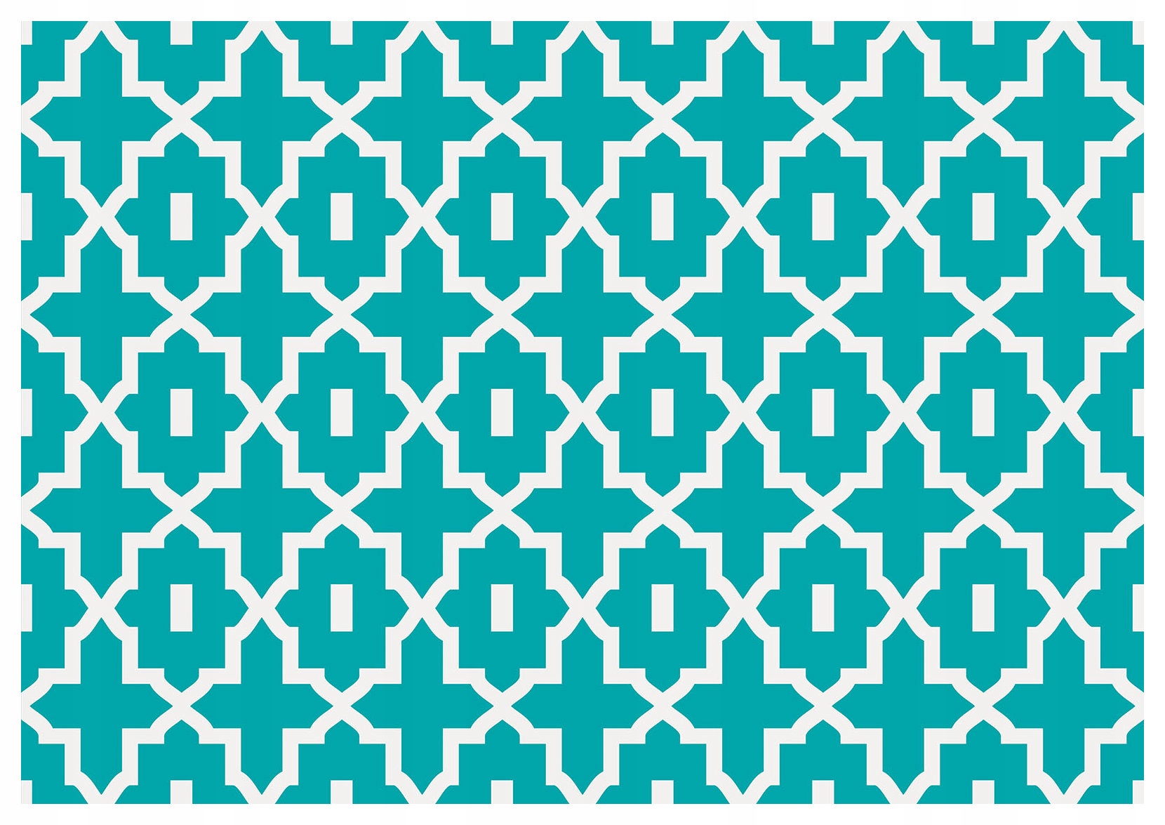 Vliesová fototapeta Geometrický tyrkysový vzor postav 368x280 lepidlo