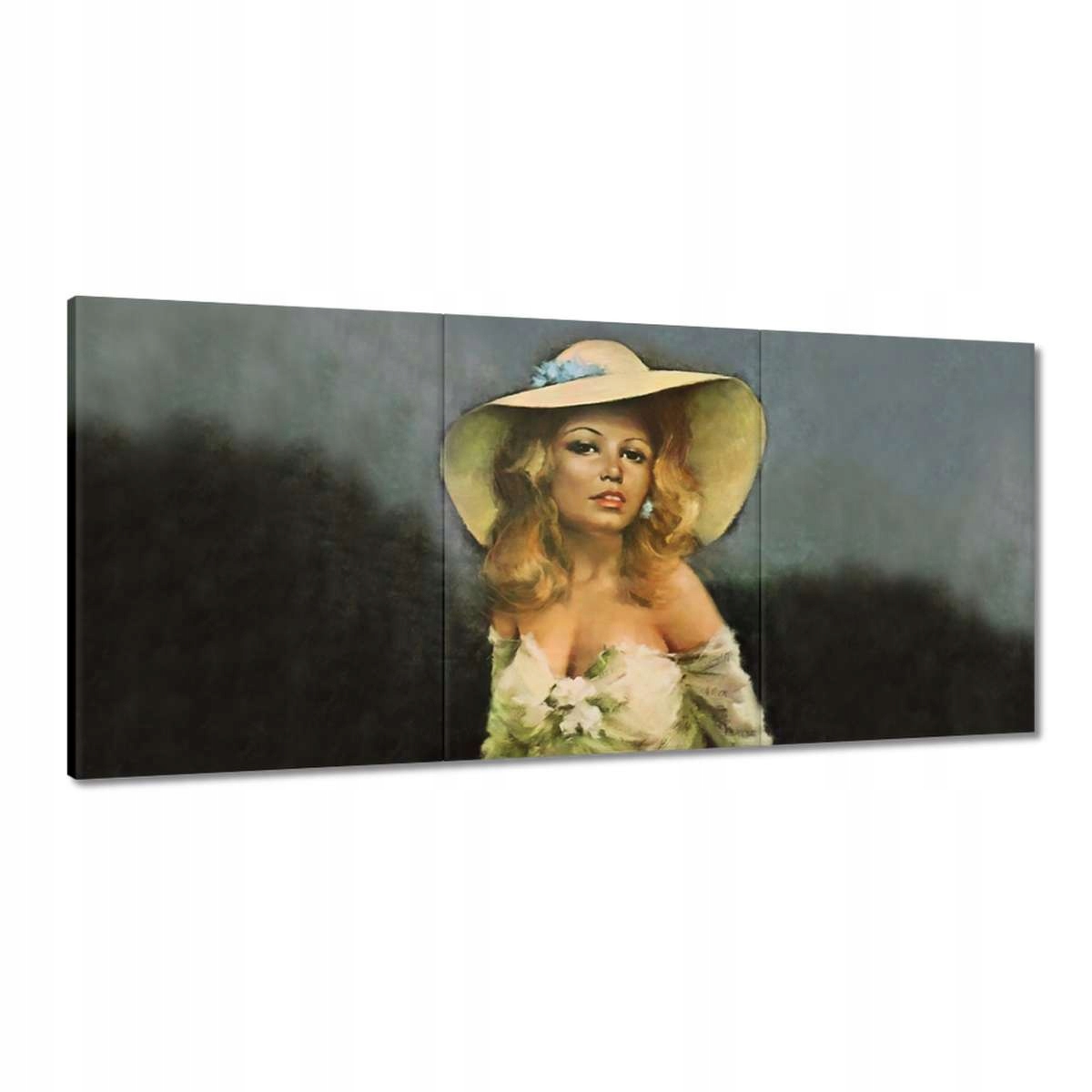 Obrazy 210x100 Brigitte Bardot Klobúk