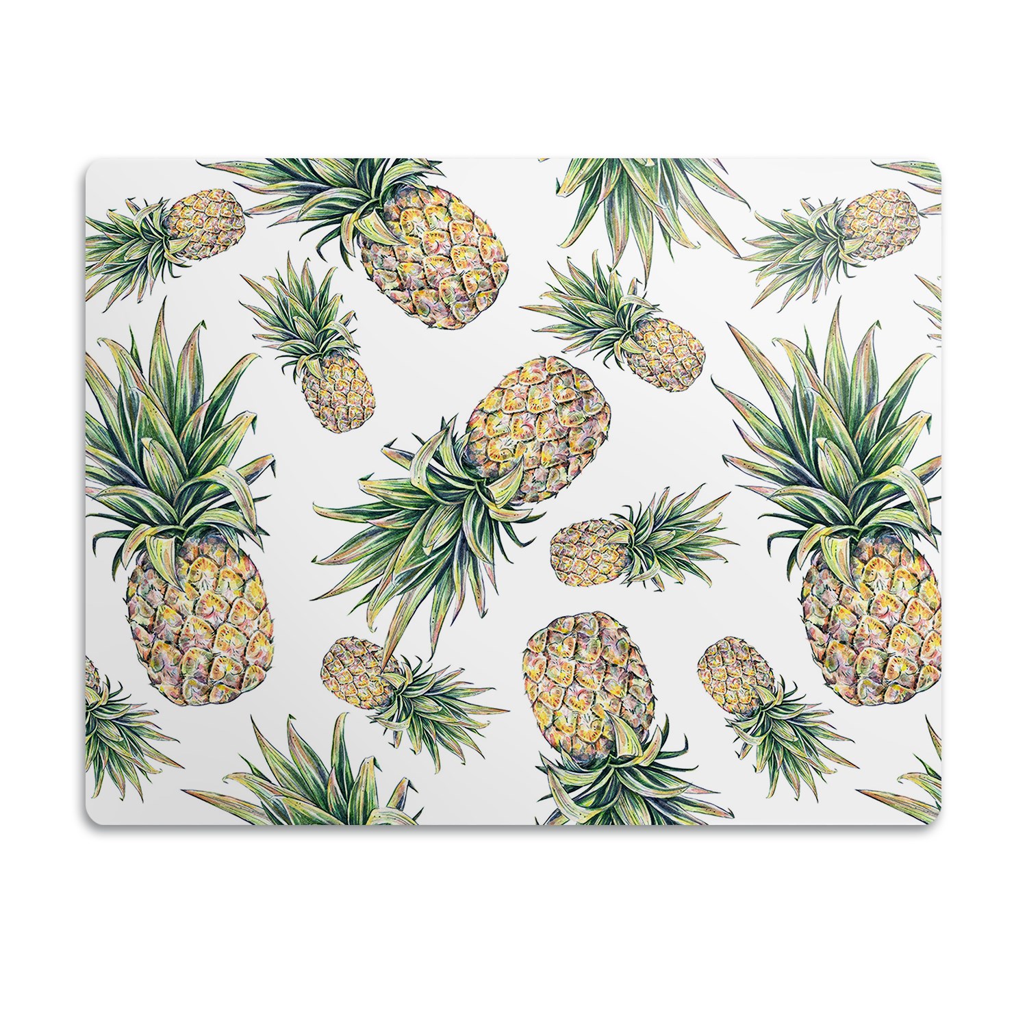 Levně Ochranná podložka pod záchod pro kočky Ananasy 60x40 cm