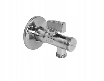 ARCO ZAWÓR KĄTOWY PRALKOWY FILTR ANTYKAM 1/2"x3/8"