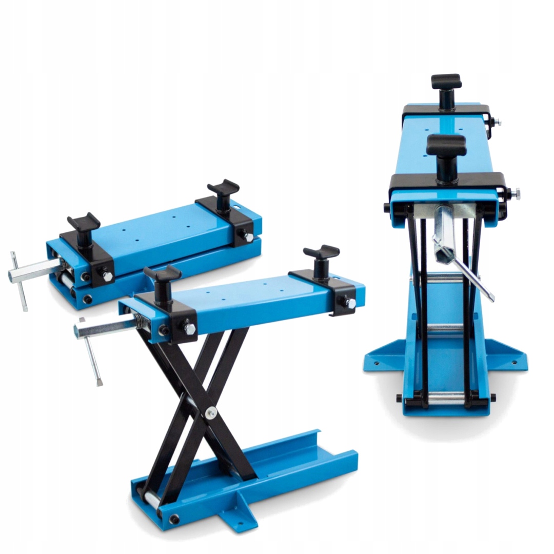 Odolný Hever pro motocykly o hmotnosti 500 kg, nůžkový s nastavitelnou plošinou