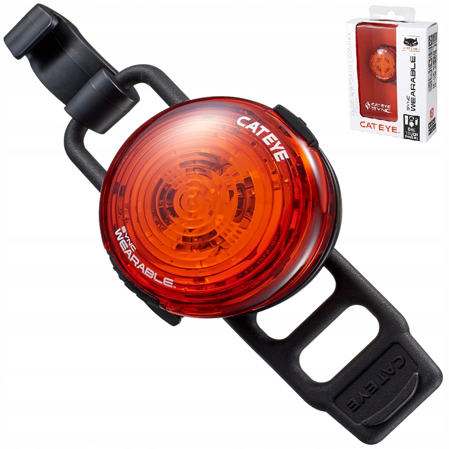 Zadní světlo Cateye SL-NW100 Sync Wearable Usb
