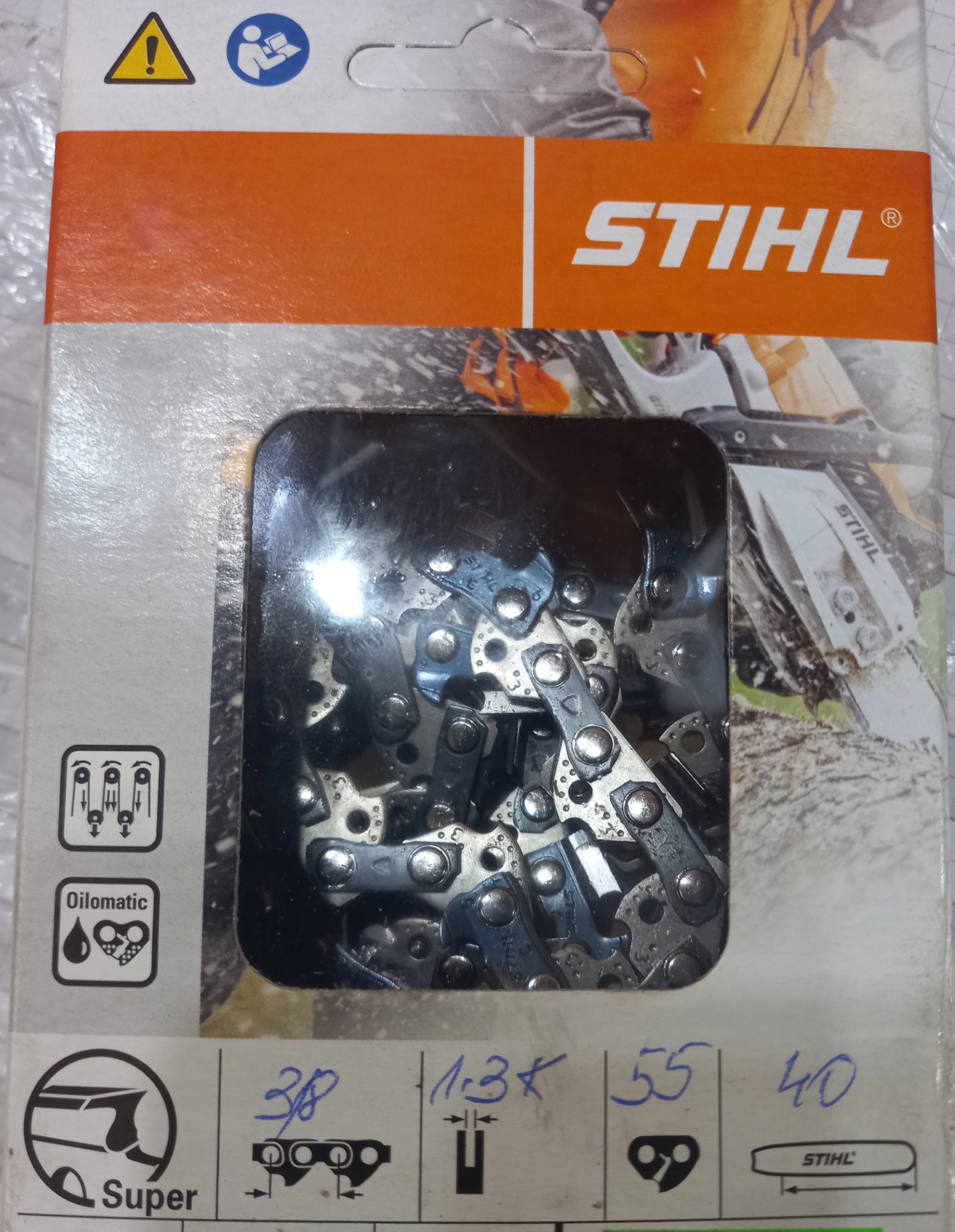 

Łańcuch Stihl 40cm 3/8 1.3 025 MS230 250 231 251