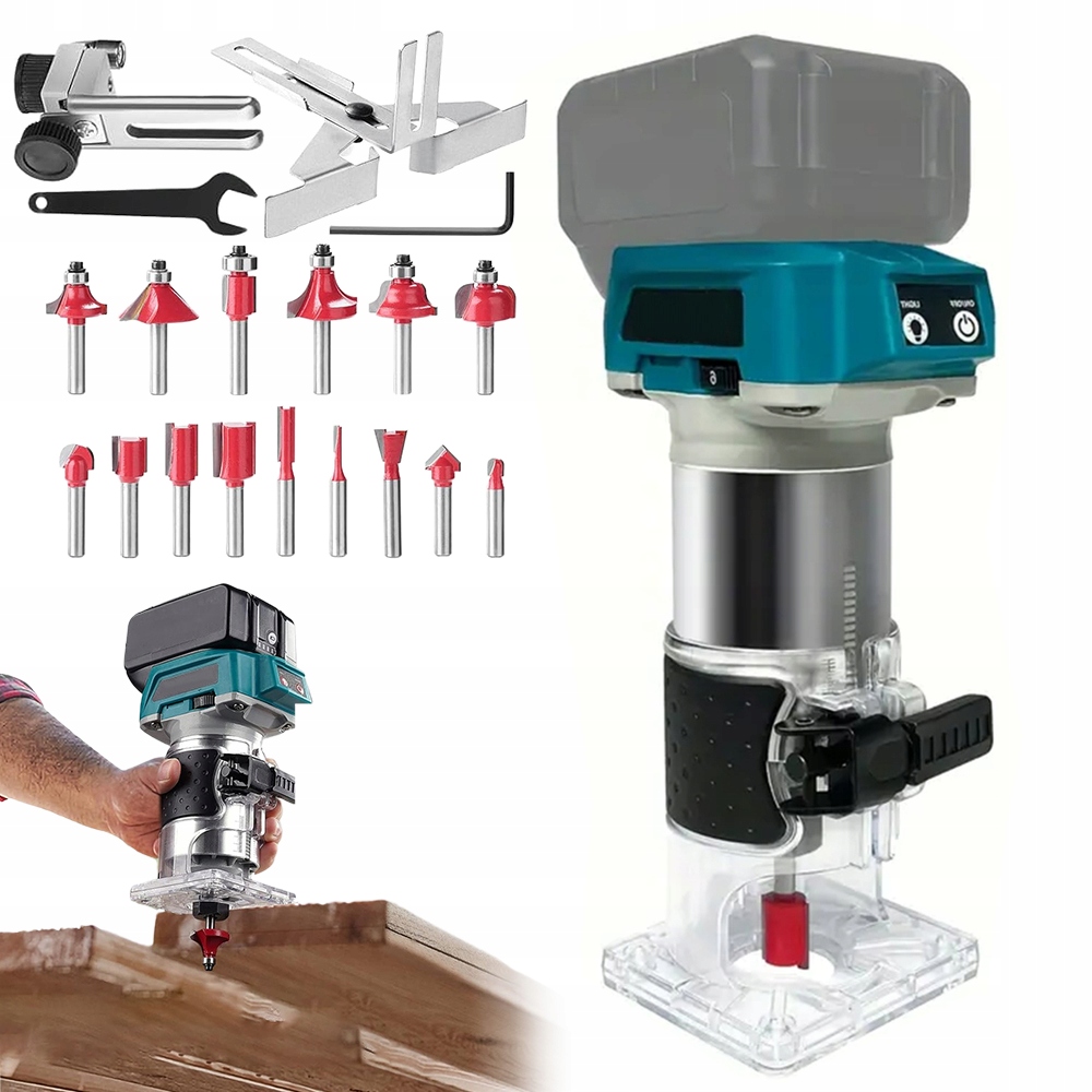 Silná horní frézka na dřevo Vertikální sada 30000 ot/min Nástroje
