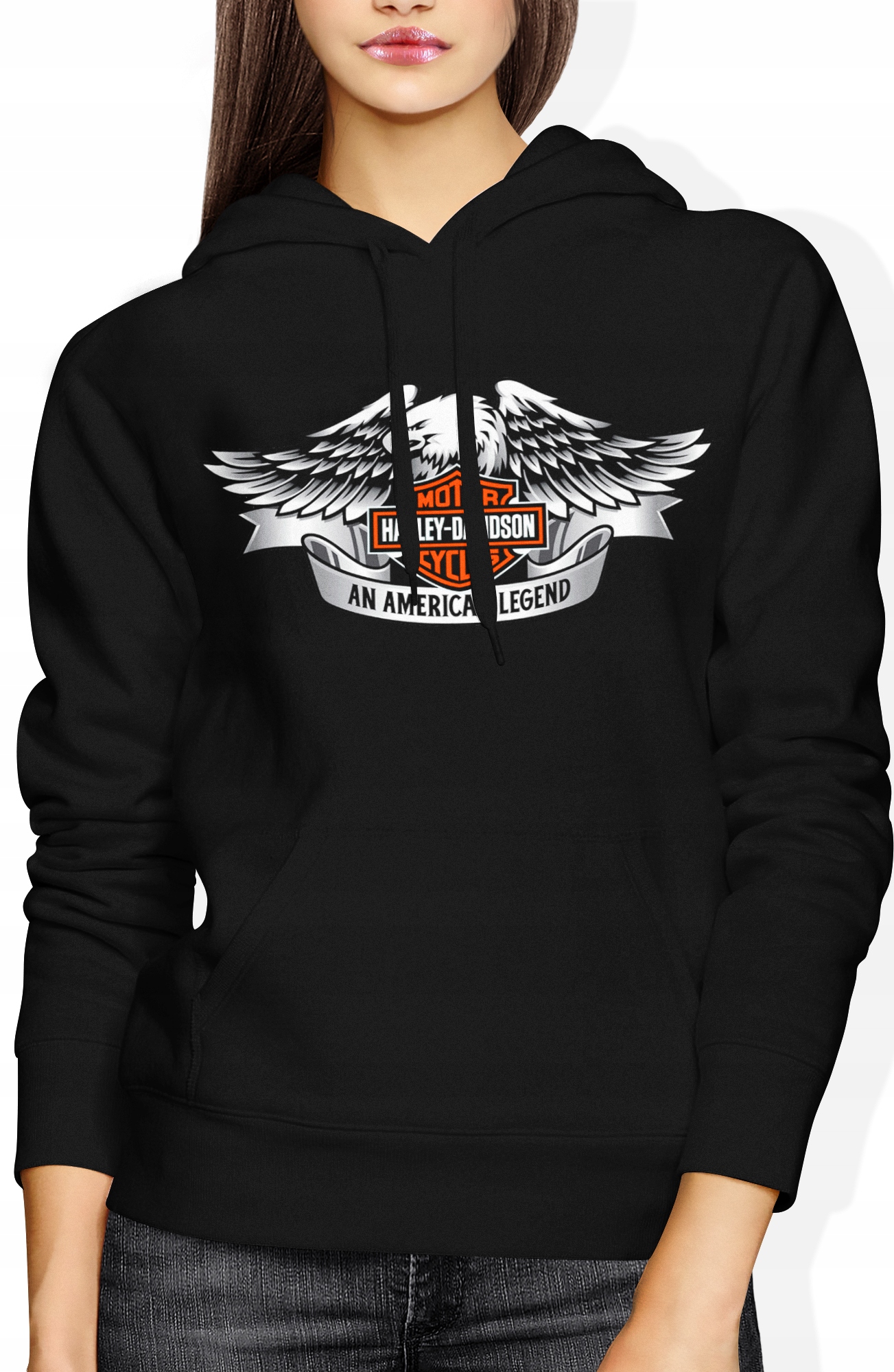

Damska Bluza Z Kapturem Harley Davidson Rozmiar M