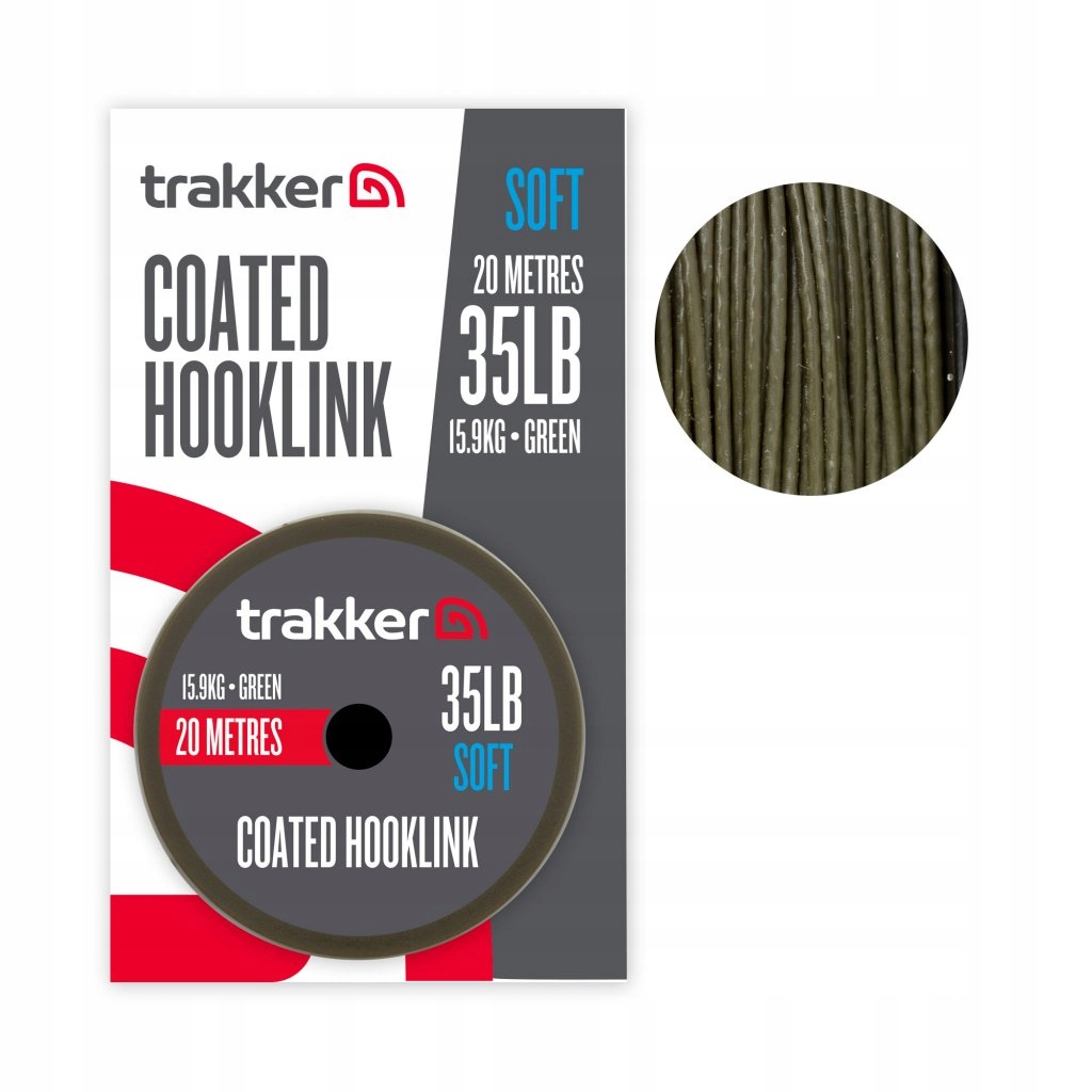 Plecionka W Otulinie Trakker Soft Coated Hooklink 35lb 227404