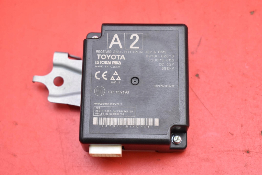 Centralina modulo pressione pneumatici, gomme 897B0-02070 TOYOTA COROLLA E21 1.5 VVT-e