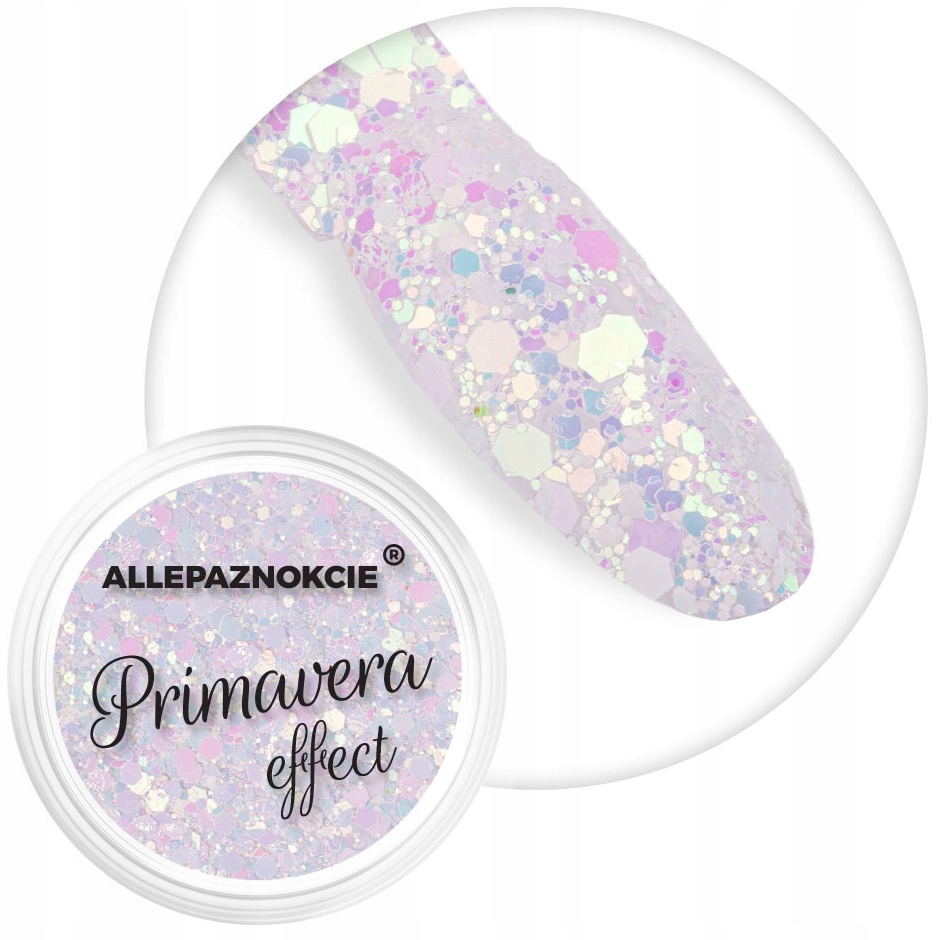 PYŁEK do paznokci Primavera effect Nr2 ozdoba