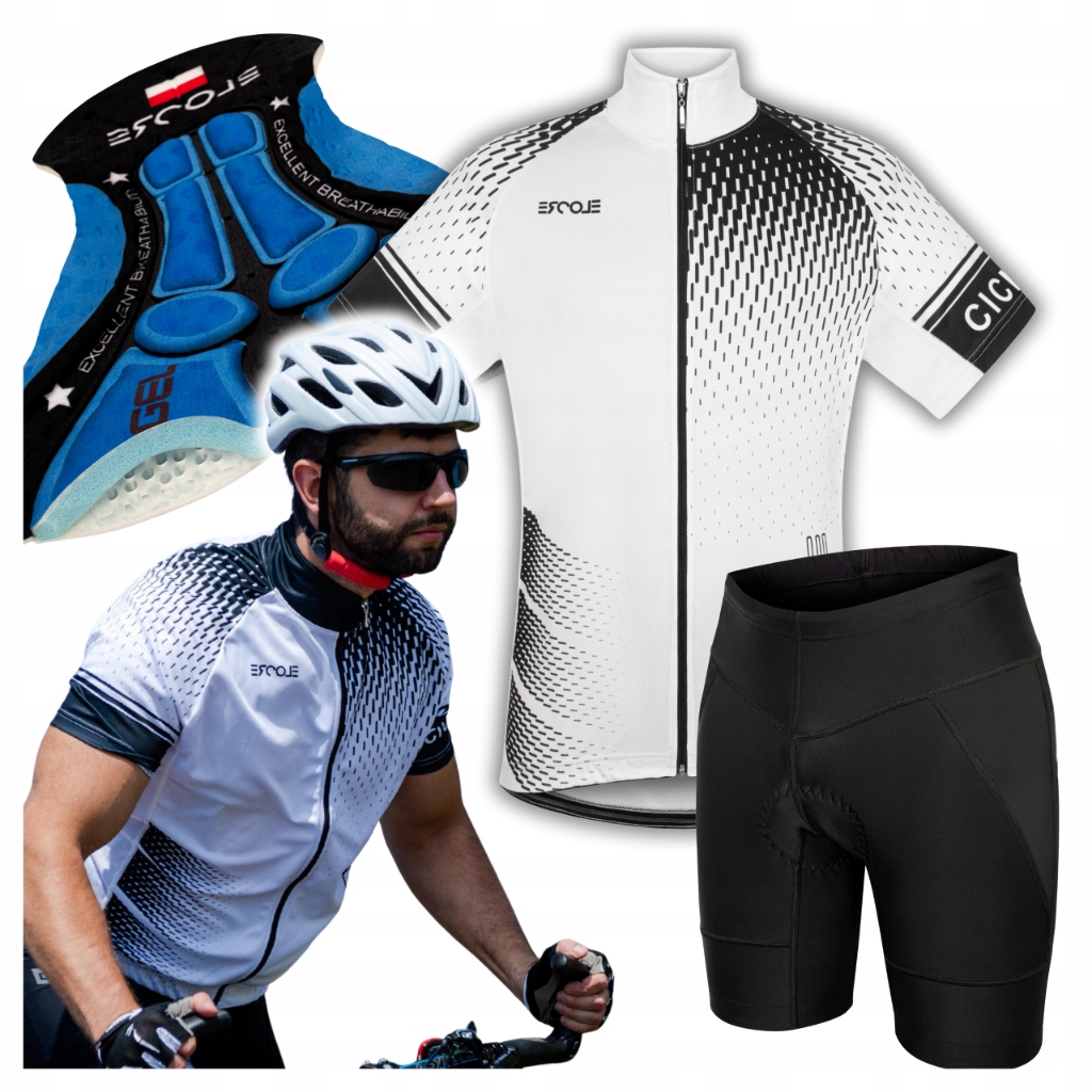 Pánské cyklistické oblečení Cyklistické oblečení na kolo XL Tričko Kraťasy