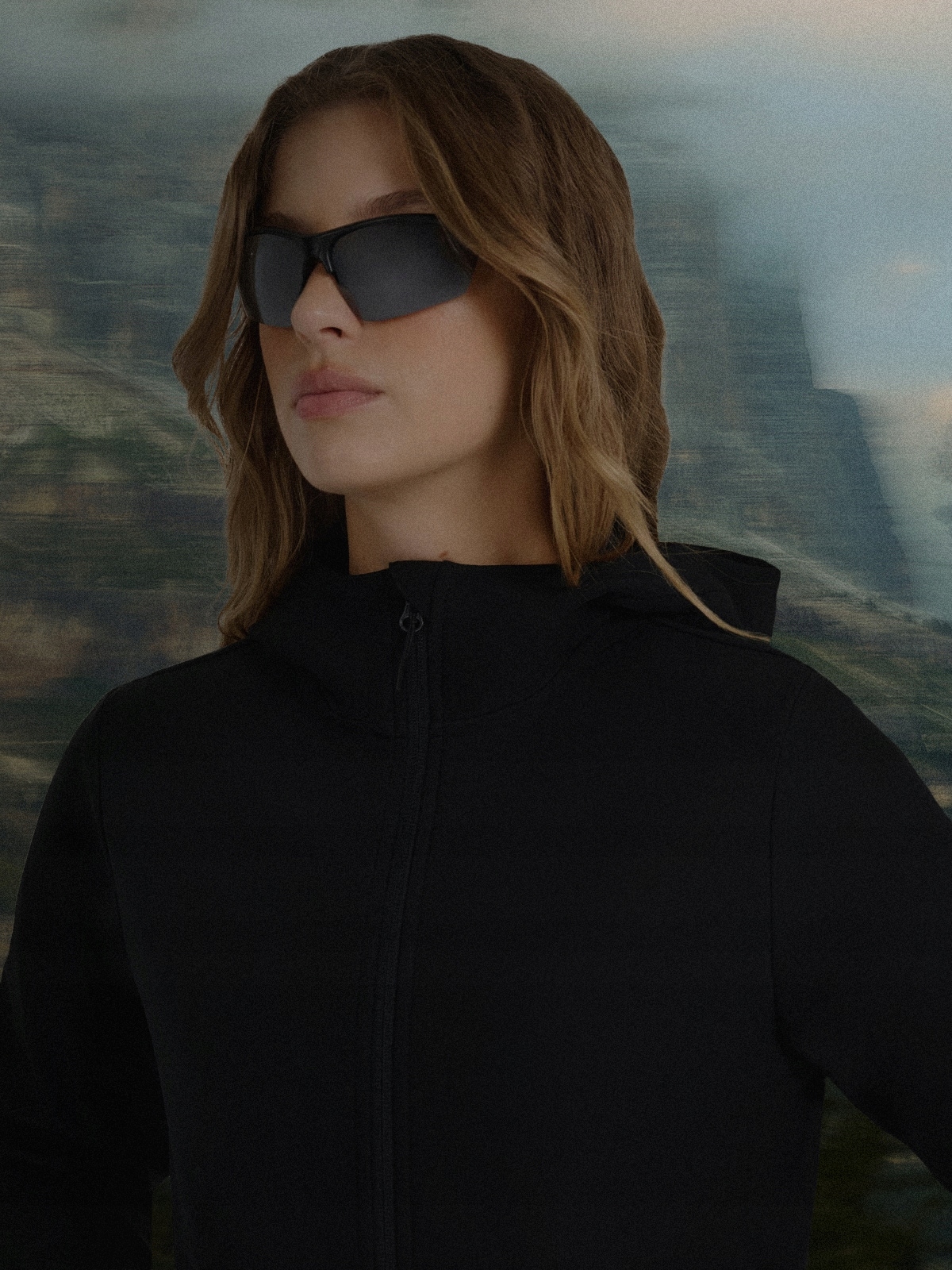 4F Dámská přechodová bunda Černá XL