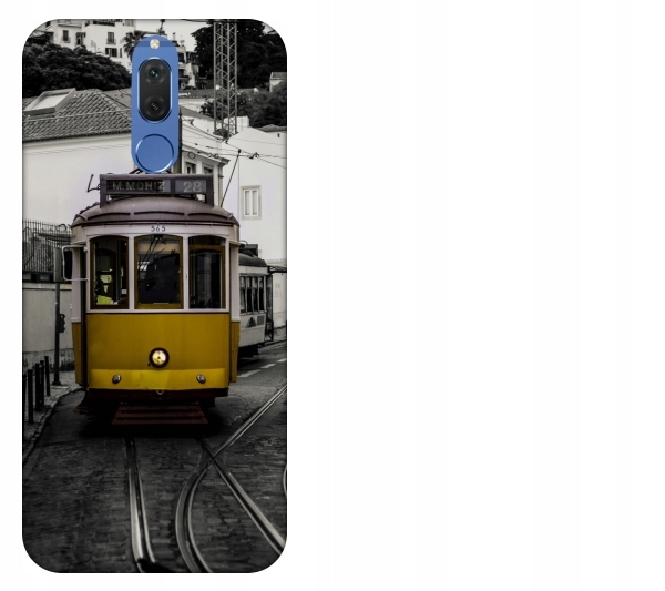 

Etui pokrowiec Huawei Mate 10 Lite Lizbona żółty t