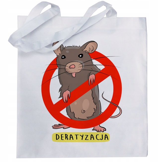 

Zabawna torba eko deratyzacja szczur deratyzator