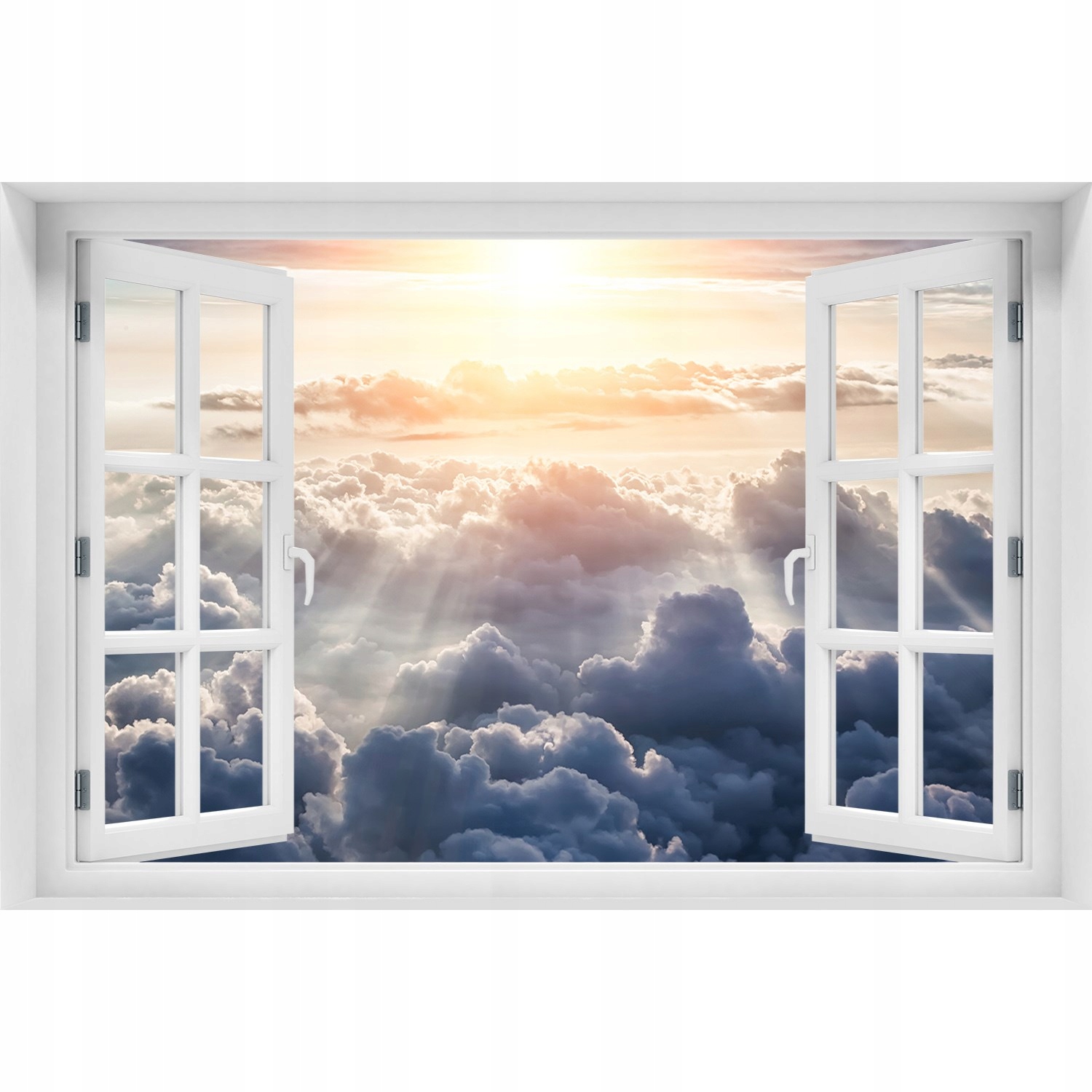 

Naklejka Fototapeta na ścianę Chmury z lotu ptaka