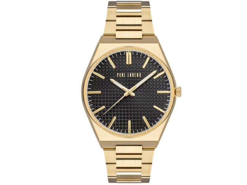 Pánské hodinky s náramkem, quartzový strojek, černé pouzdro, jako dárek