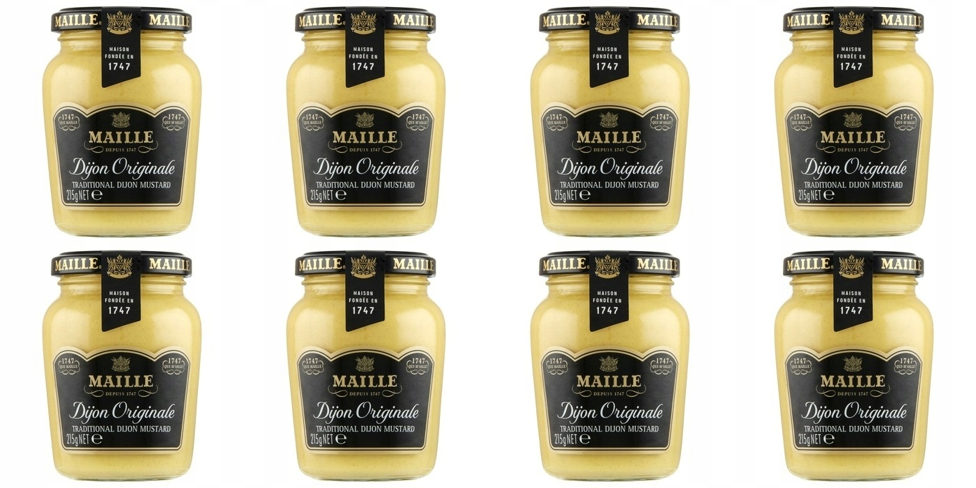 8x 215g Maille musztarda oryginalna Dijon