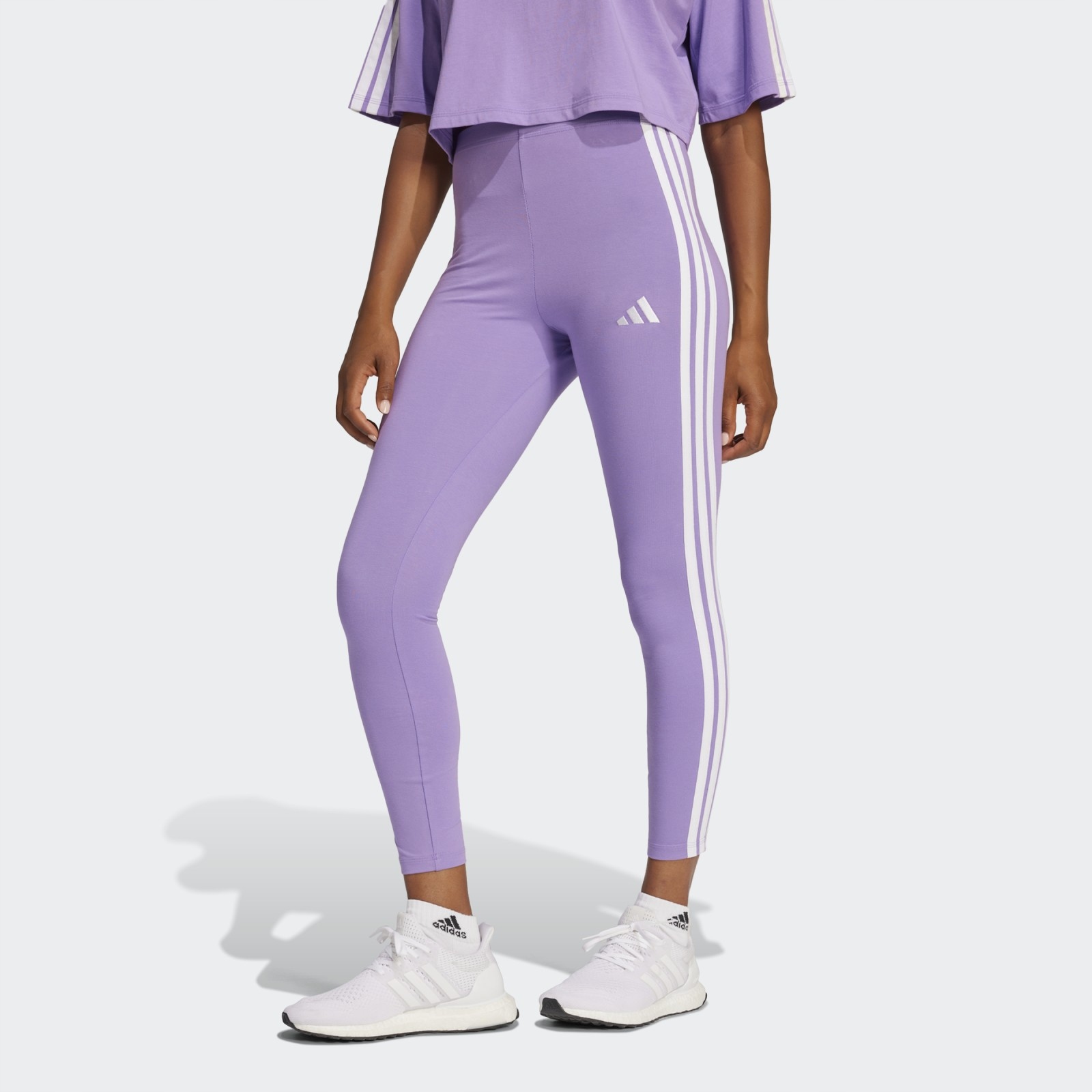 Dámské kalhoty adidas W 3S Sj Leggins