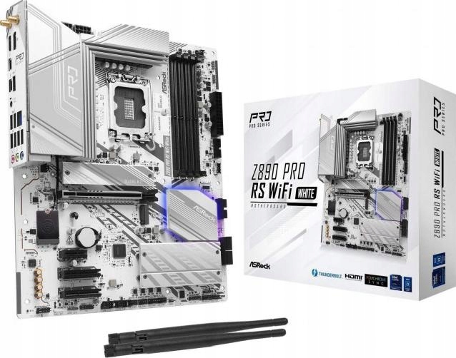 Základná doska Atx ASRock Z890 Pre Rs Wifi White