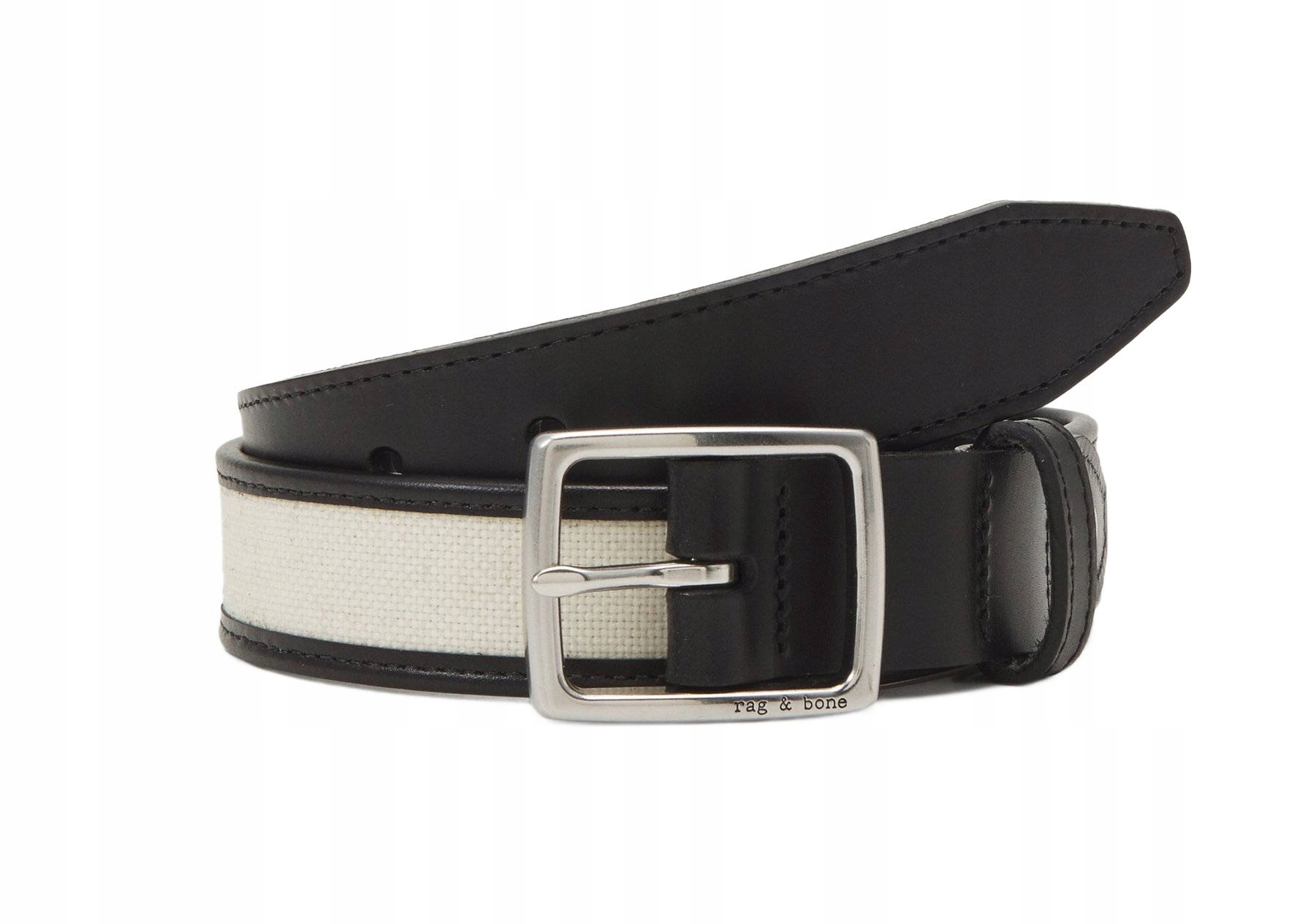 rag &amp; bone Dámský černý pásek vel. Xs