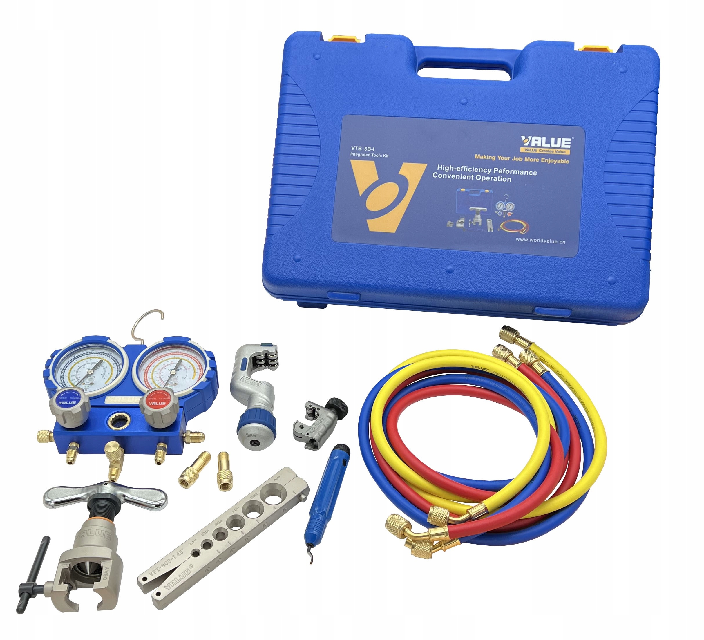 Sada nástrojov na klimatizáciu Value VTB-5B-I R32