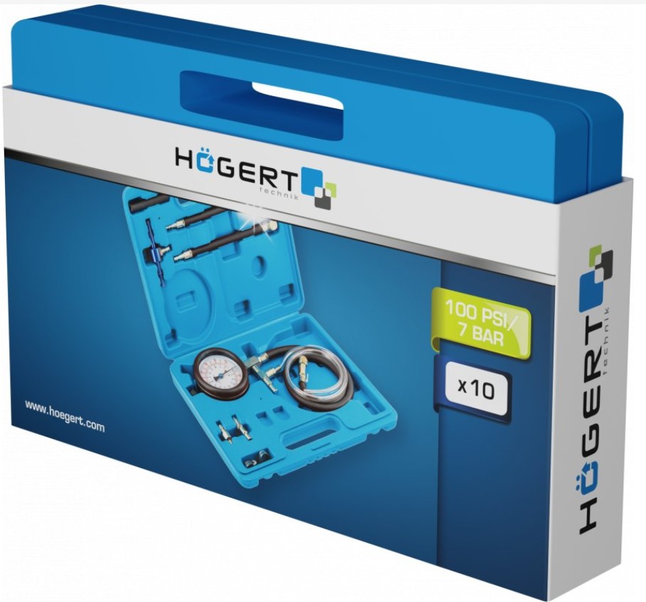 TESTER MIERNIK CIŚNIENIA WTRYSKÓW PALIWA Marka Hoegert Technik