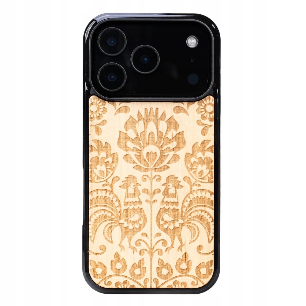 Dřevěný Pouzdro Bewood pro iPhone 17 Pro Polský lidový aniegre