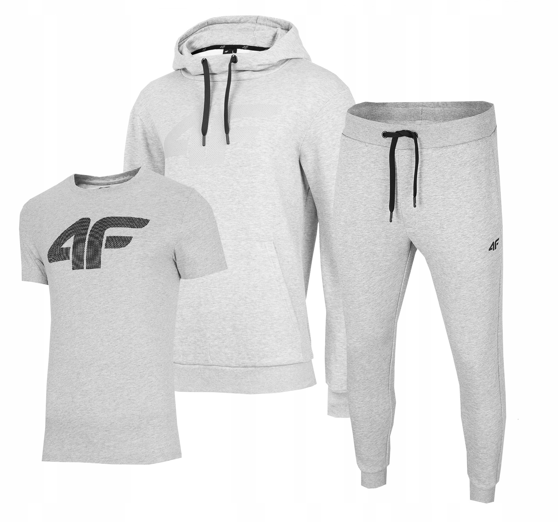 

4F Komplet Dresowy Męski 3-CZĘŚCIOWY Zestaw