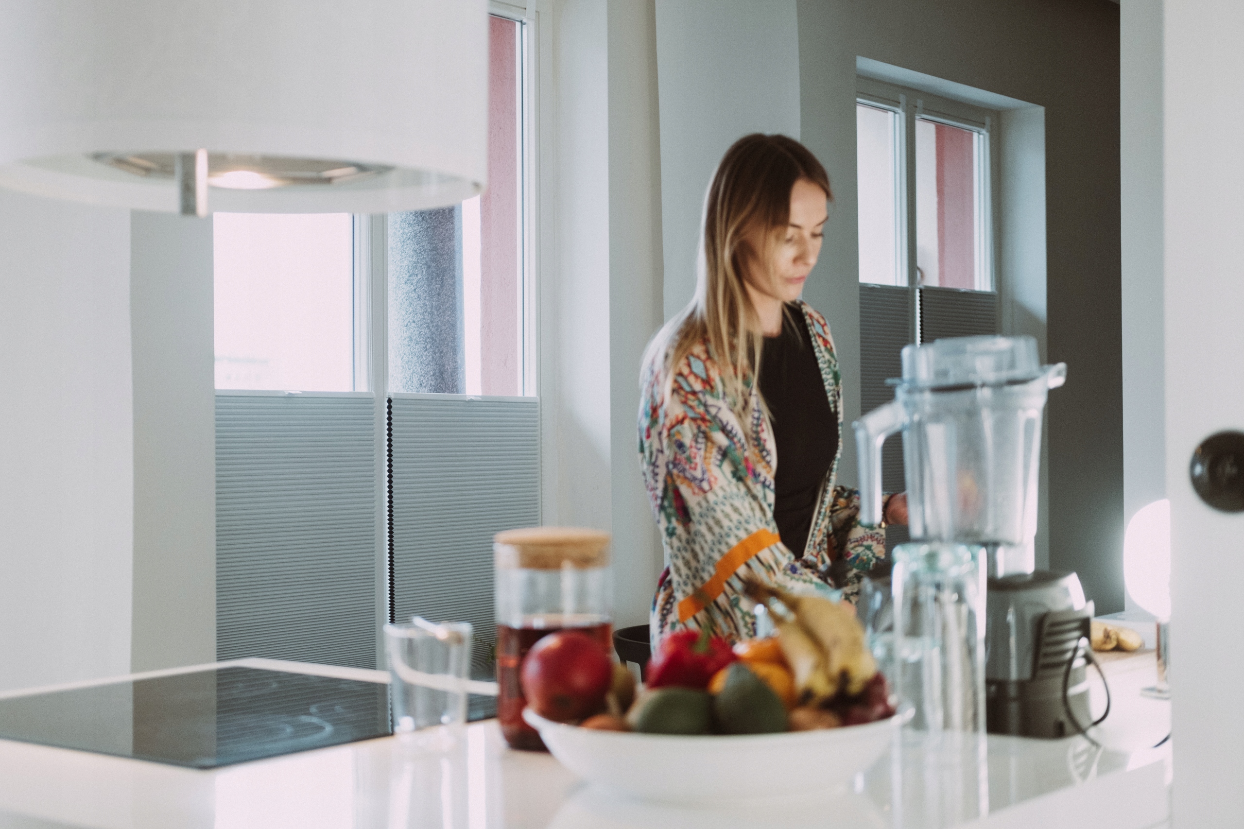 Roleta zaciemniająca RZĄSKA inwazyjna PLASTER MIODU, 100% blackout. Marka Rząska