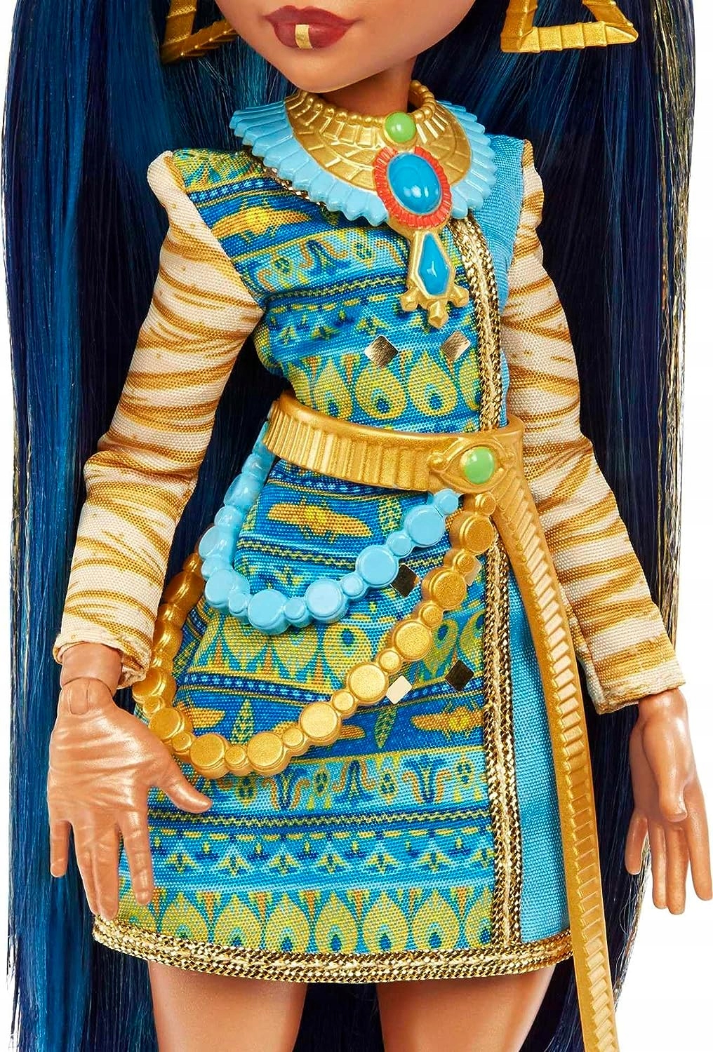 MONSTER HIGH CLEO DE NILE DOLL + priedai HHK54 Vaiko amžius 4 metai +