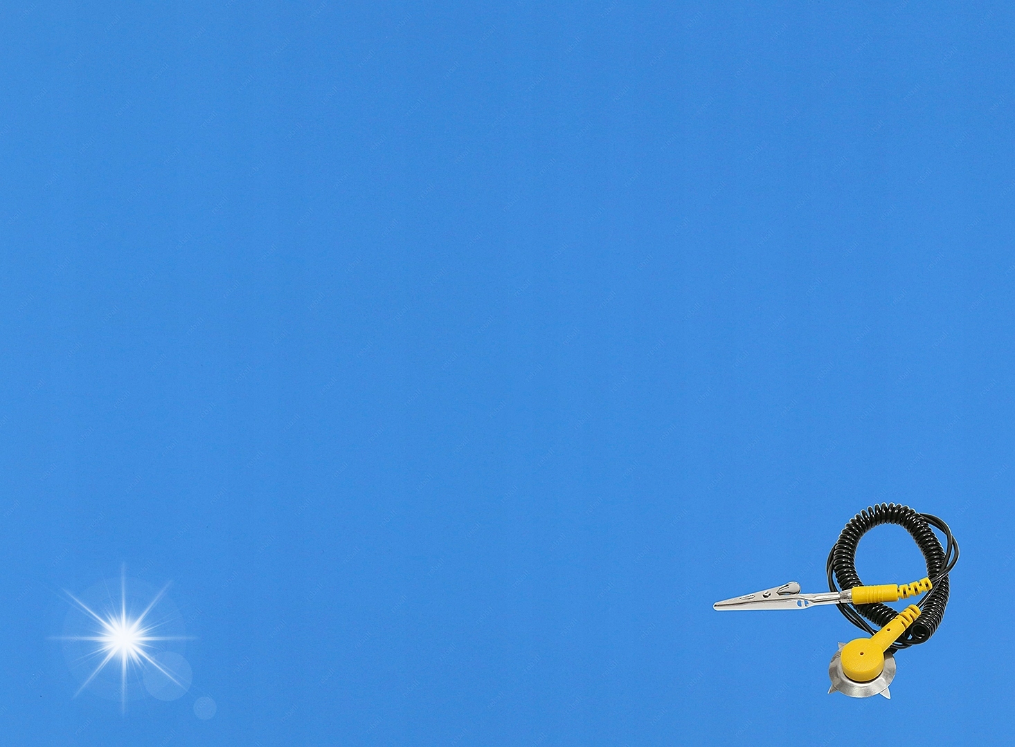 MATA ANTYSTATYCZNA ESD 600x1200 NIEB MAT +PRZEWÓD