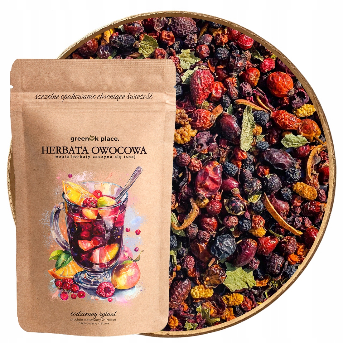 Čaj Rybízové Osvěžení 1000 g rybíz nálev kompot Kvalita