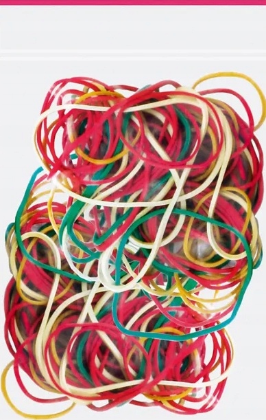 Gumki recepturki 25g mix kolorów GRAND