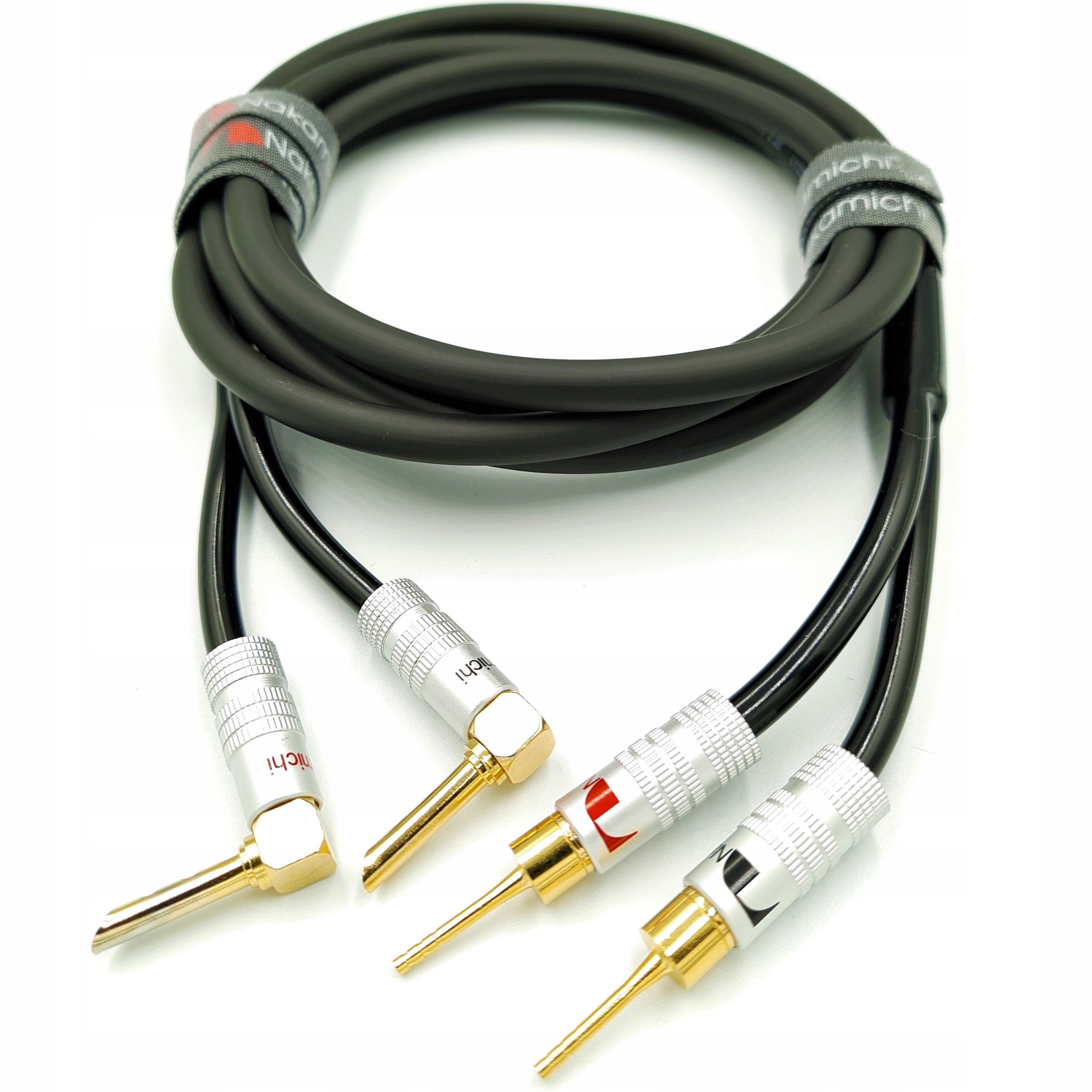 NAKAMICHI Kabel głośnikowy 2x2,5 BFA szpilki 0,5m